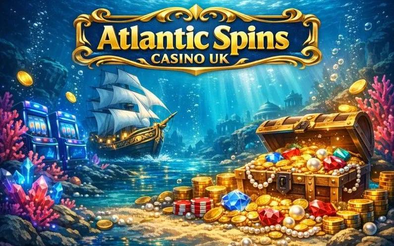 Atlantic Spins mobile casino interface on smartphone