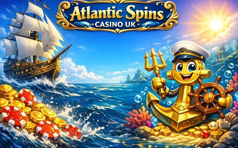 Atlantic Spins Casino home page hero banner