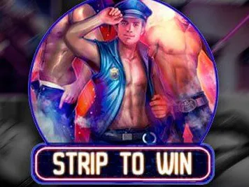 Strip to Win slot cover